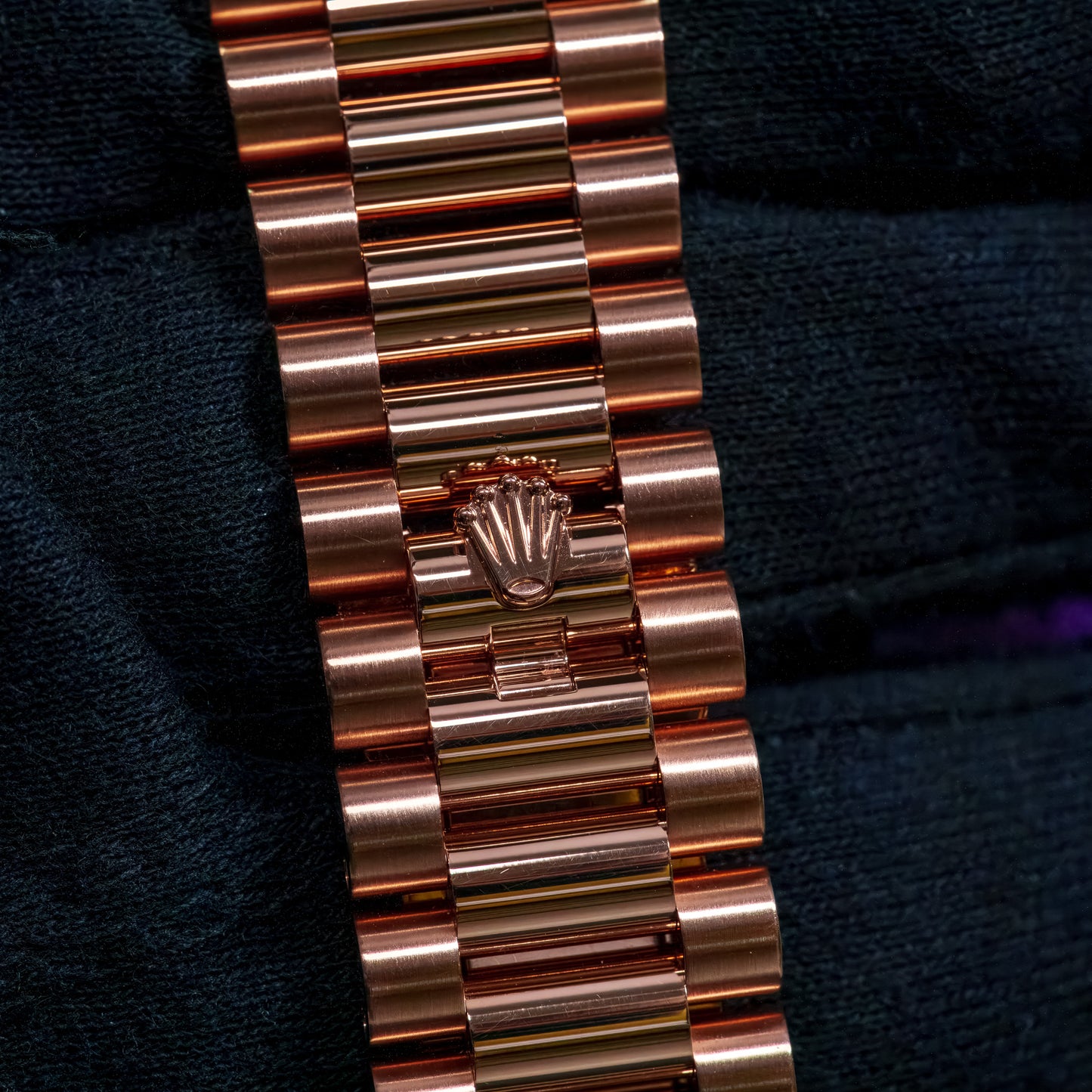 Rolex Day-Date Olive Rose Gold - 228235