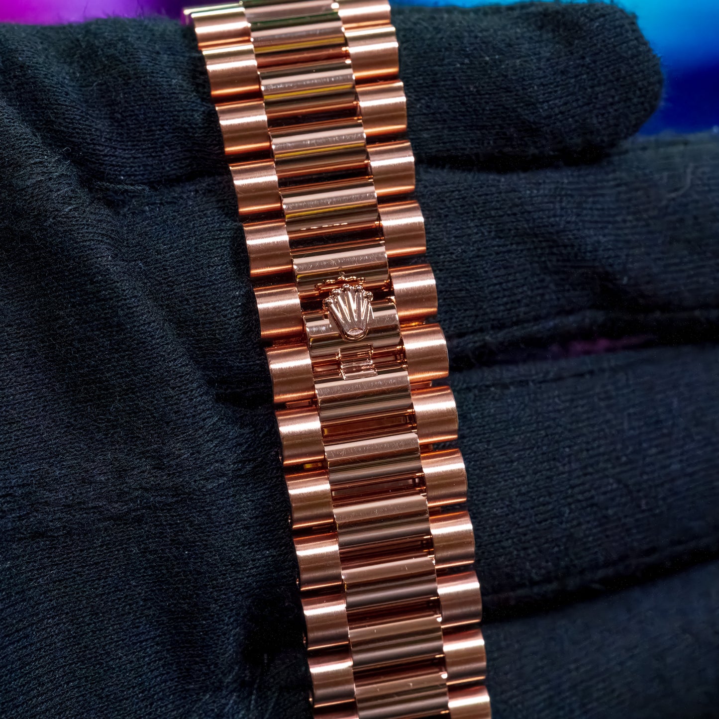 Rolex Day-Date Olive Rose Gold - 228235