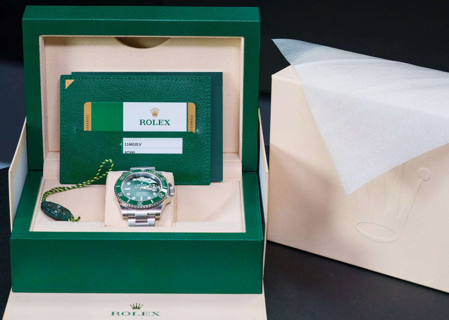 Rolex Submariner "Hulk" Green Dial - 116610LV