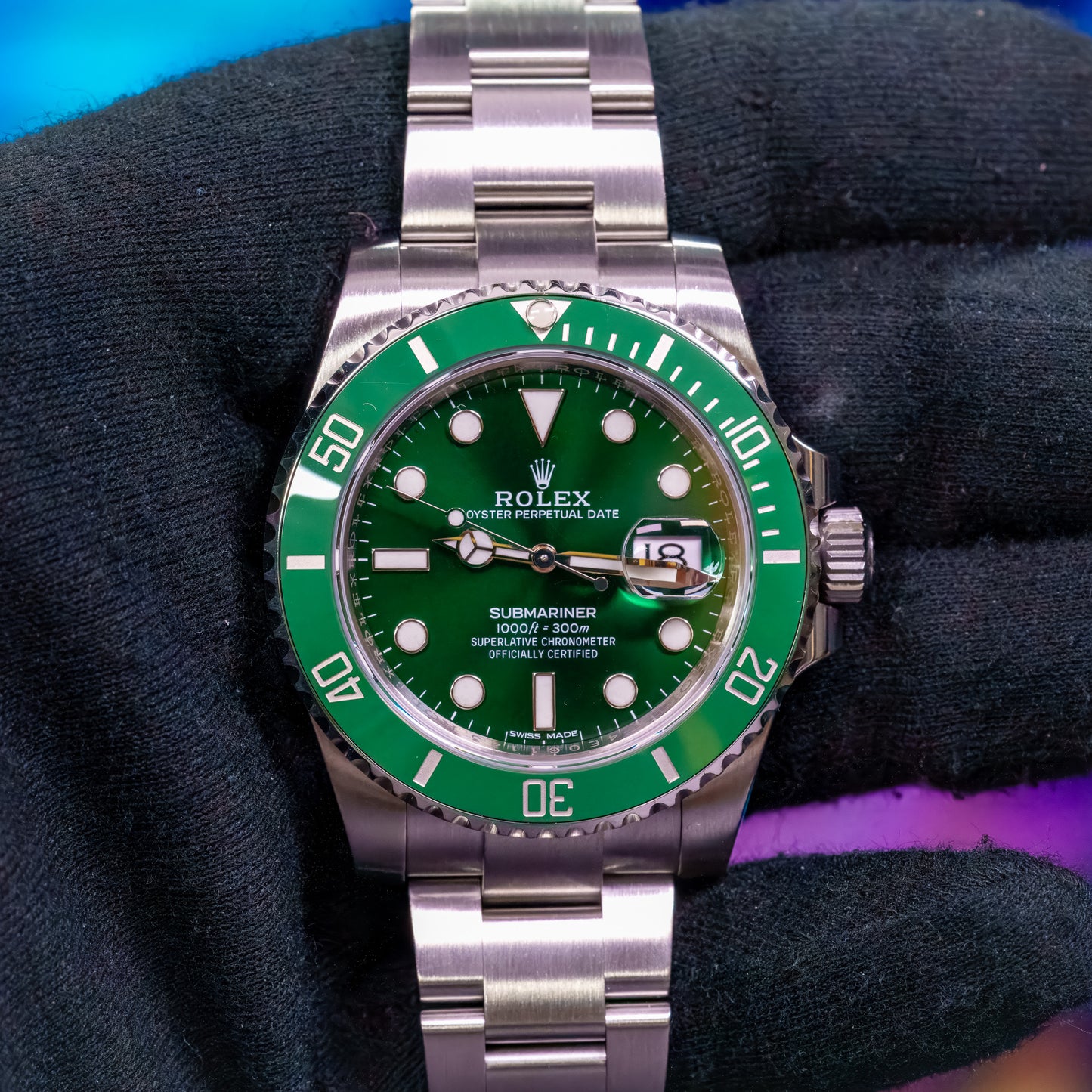 Rolex Submariner "Hulk" Green Dial - 116610LV