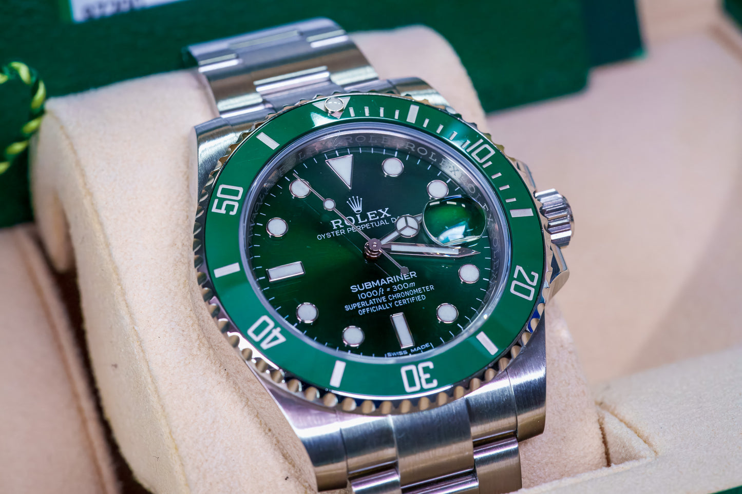 Rolex Submariner "Hulk" Green Dial - 116610LV
