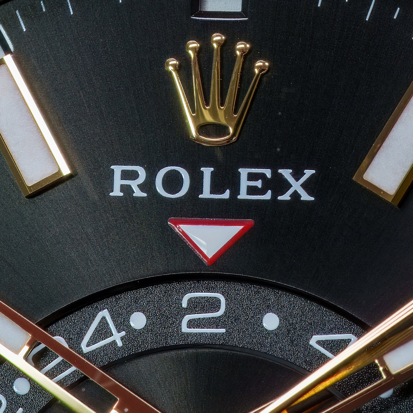 Rolex Sky-Dweller Black Dial Two Tone Gold - 336933