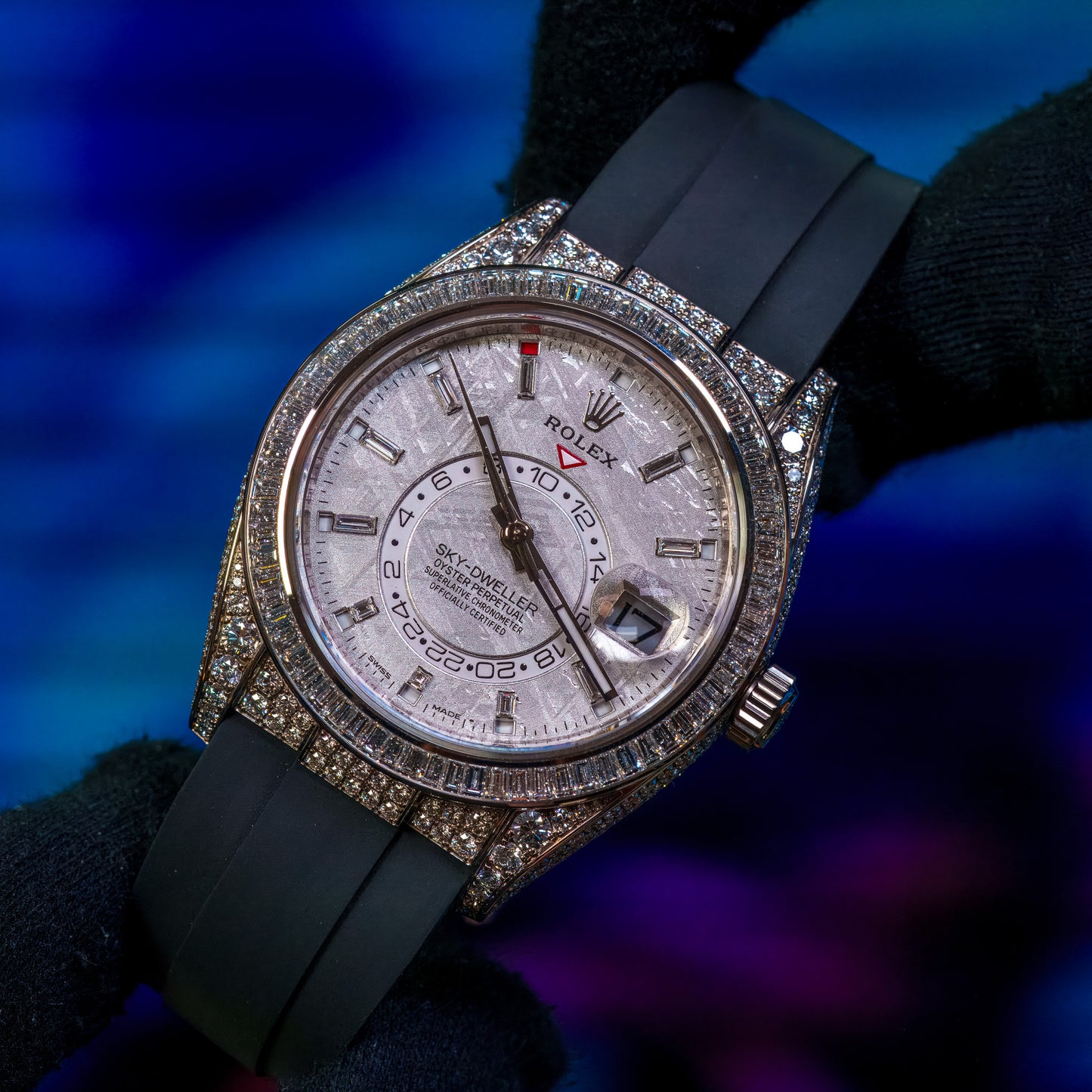 Rolex Sky Dweller Meteorite & Diamond Off-Catalog 326259TBR