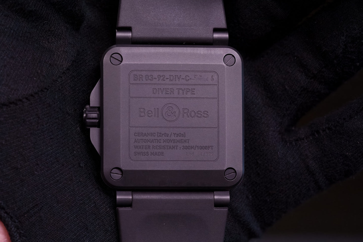 Bell & Ross Br 03-92 Diver Military Limited Edition - BR0392-D-KA-CE/SRB