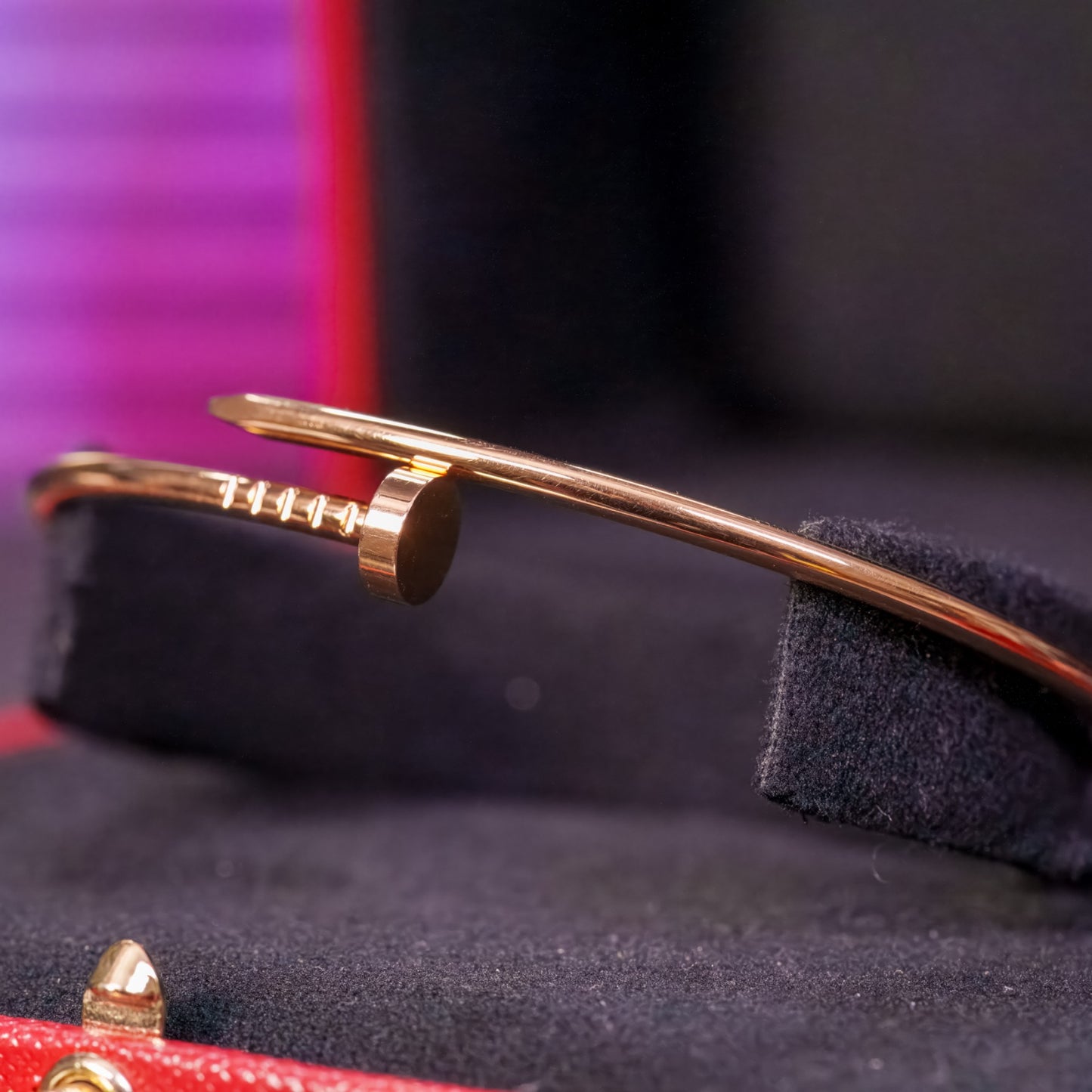 Cartier Rose Gold Juste Un Clou Bracelet 19cm
