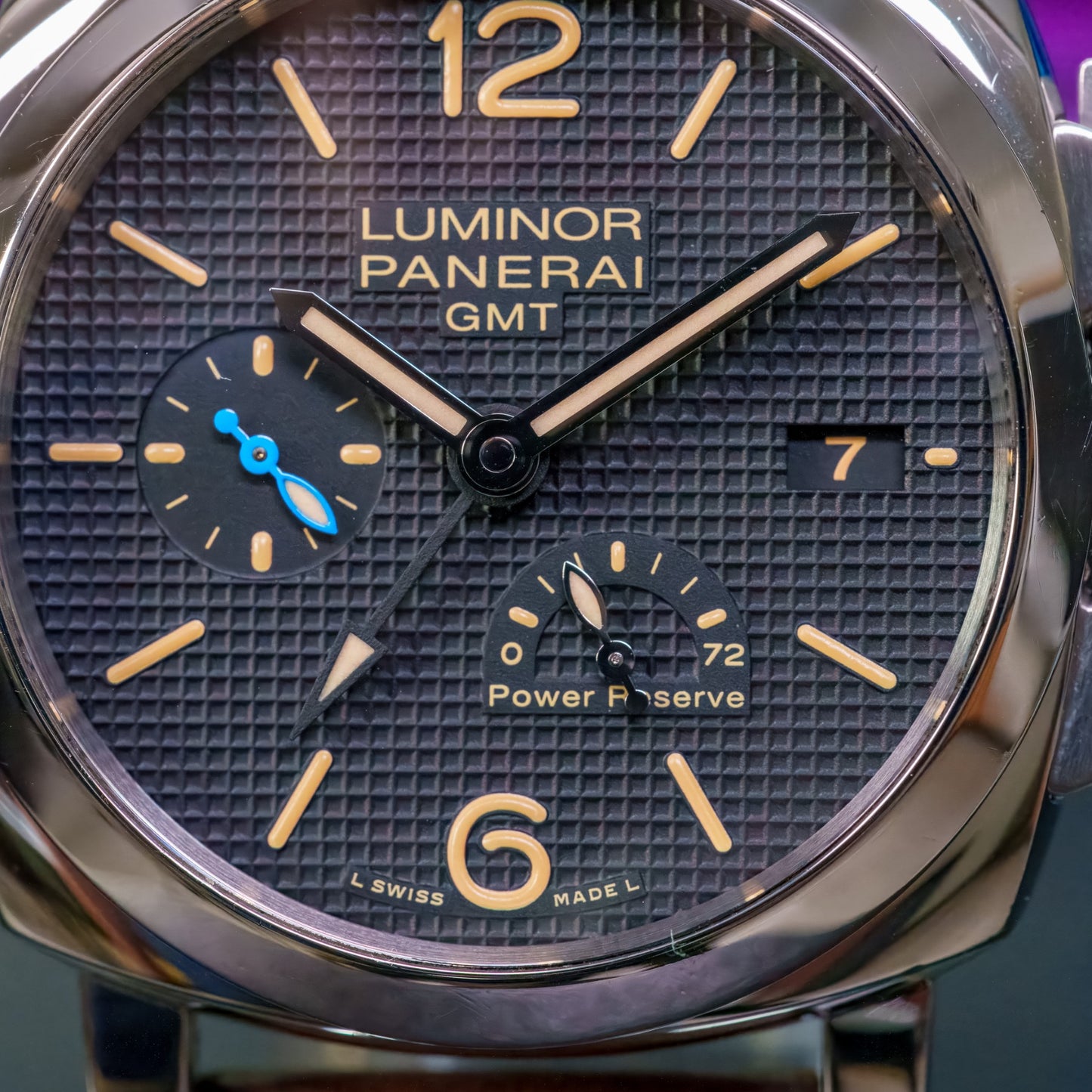 Panerai 1950 3 Days Gmt Power Luminor Reserve Pam01537 - PAM 01537
