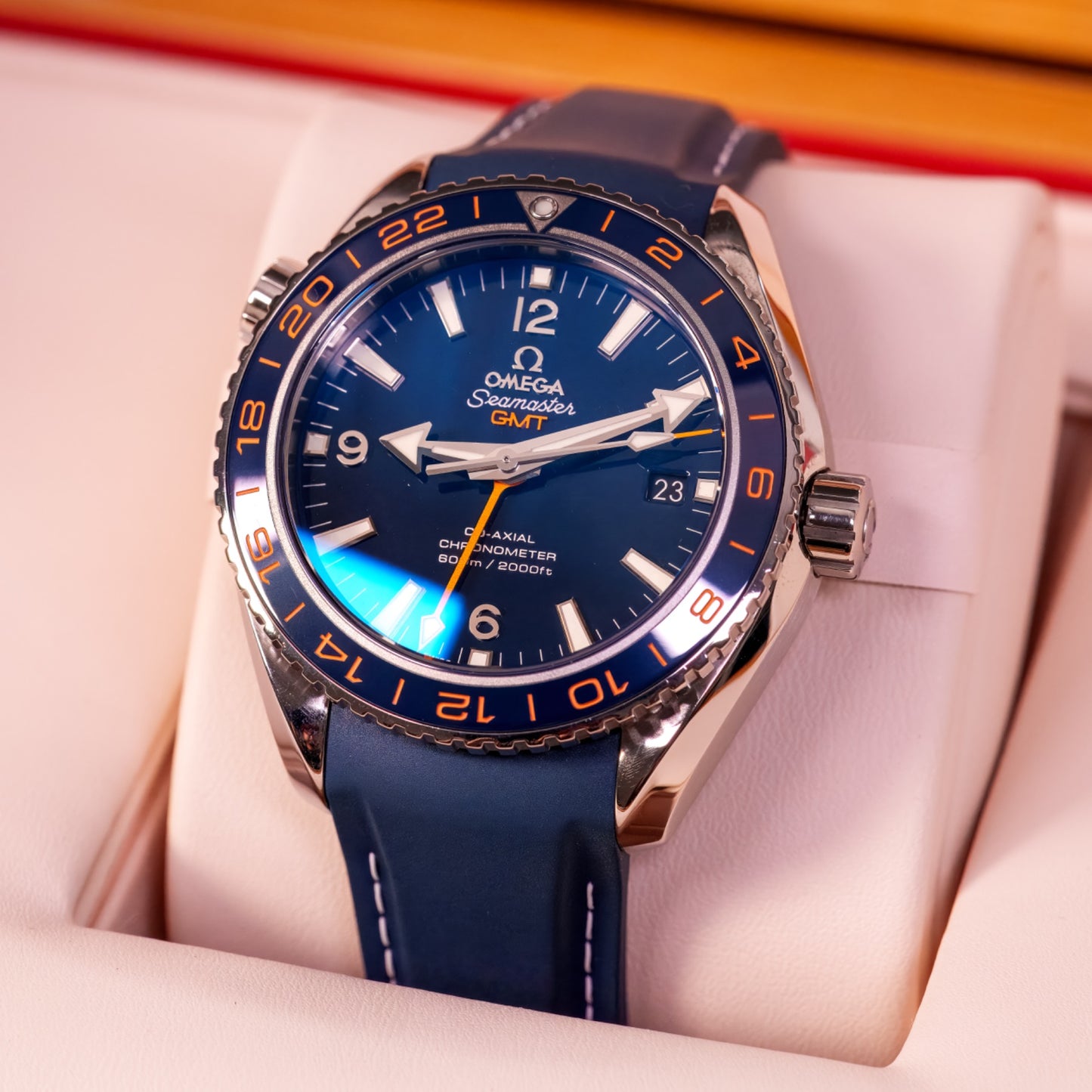 Omega Seamaster Planet Ocean Gmt - 232.32.44.22.03.001