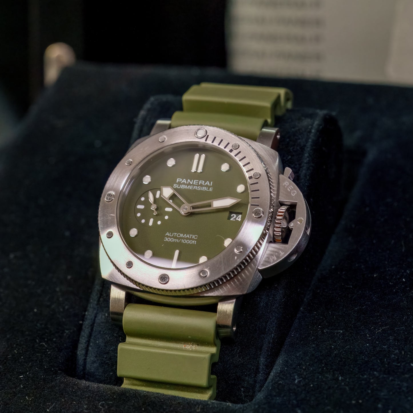 Panerai Luminor Submersible Verde - PAM01055