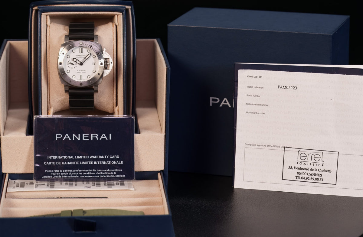 Panerai Submersible Bianco - PAM02223
