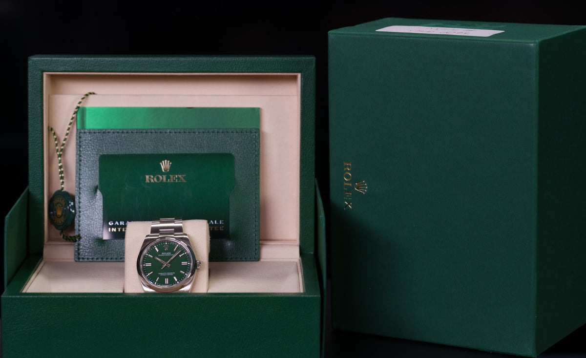 Rolex Oyster Perpetual 36 Green - 126000