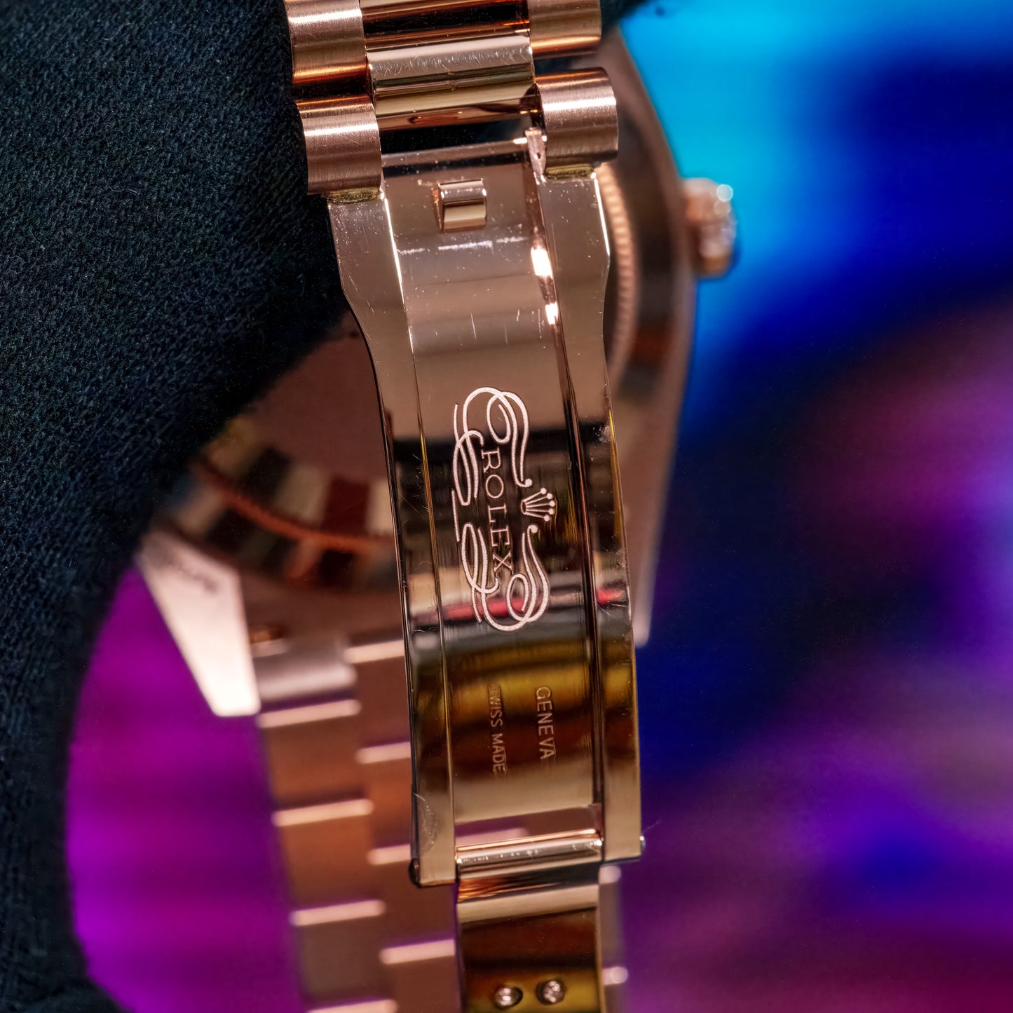 Rolex Day-Date Olive Rose Gold - 228235