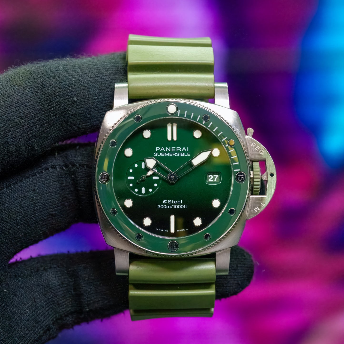 Panerai Submersible Quarantaquattro Verde - PAM01287