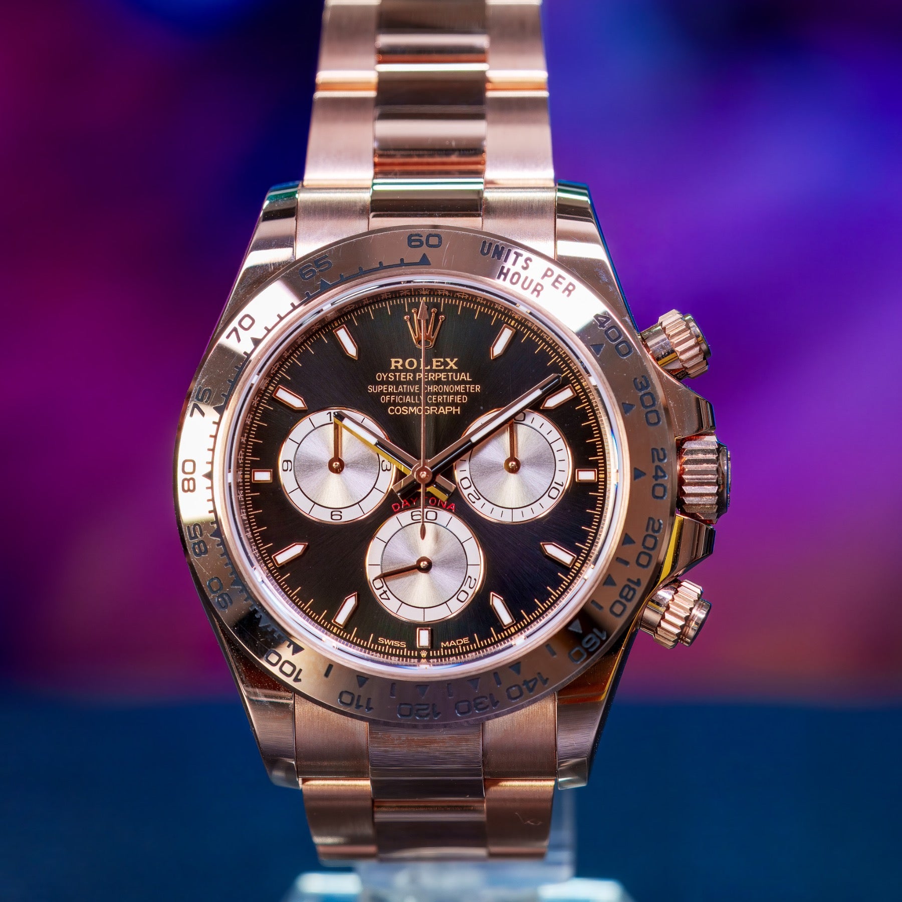 Rolex Daytona Everose Gold - 126505 – Only Chrono