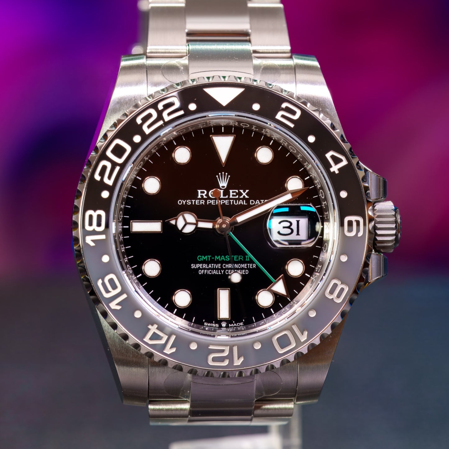 Rolex GMT Master II Bruce Wayne - 126710GRNR