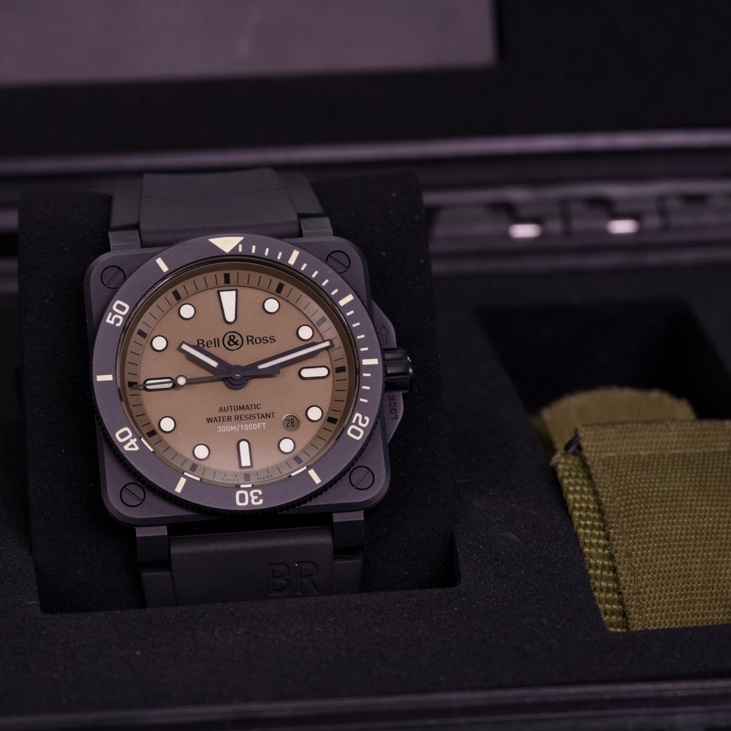 Bell & Ross Br 03-92 Diver Military Limited Edition - BR0392-D-KA-CE/SRB