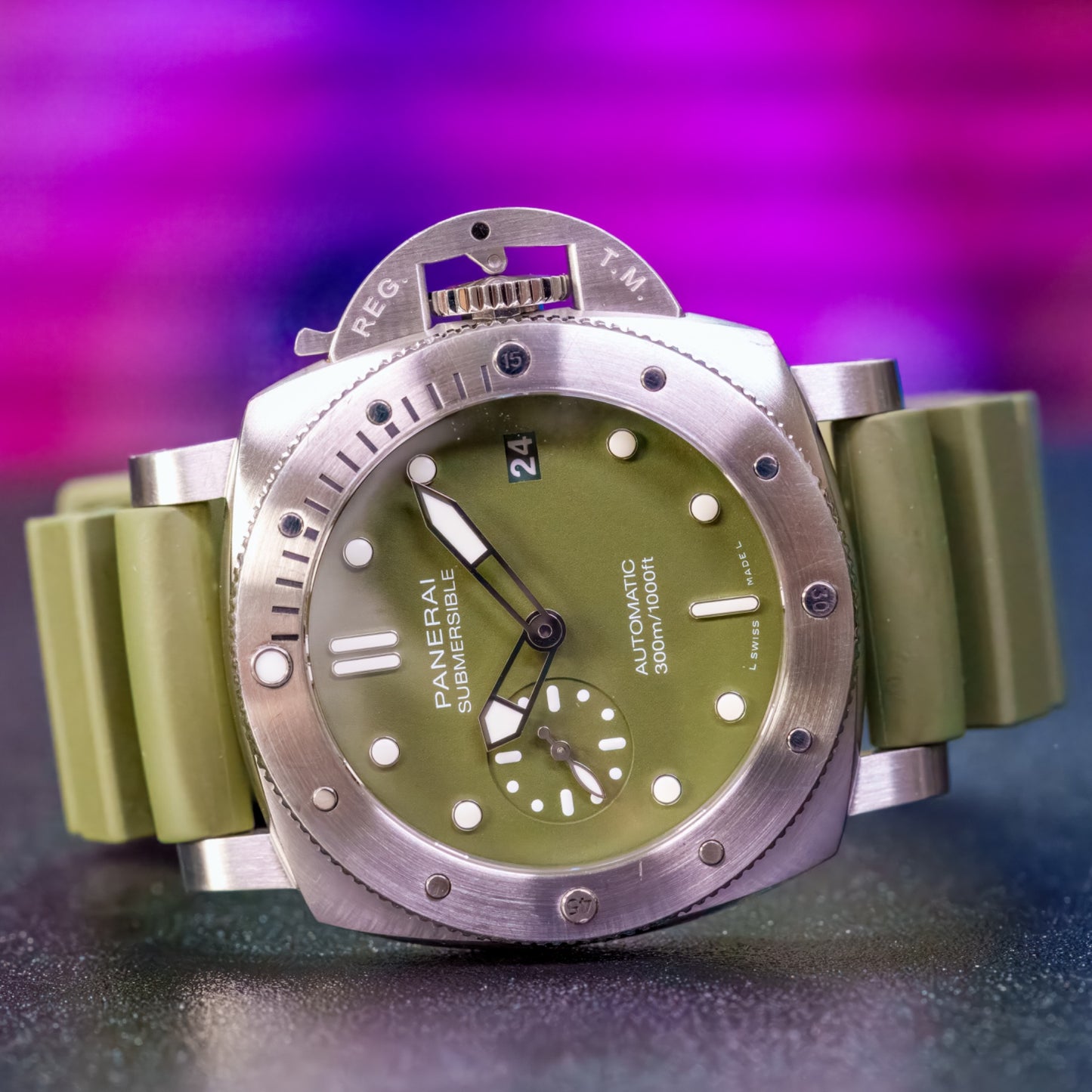 Panerai Luminor Submersible Verde - PAM01055