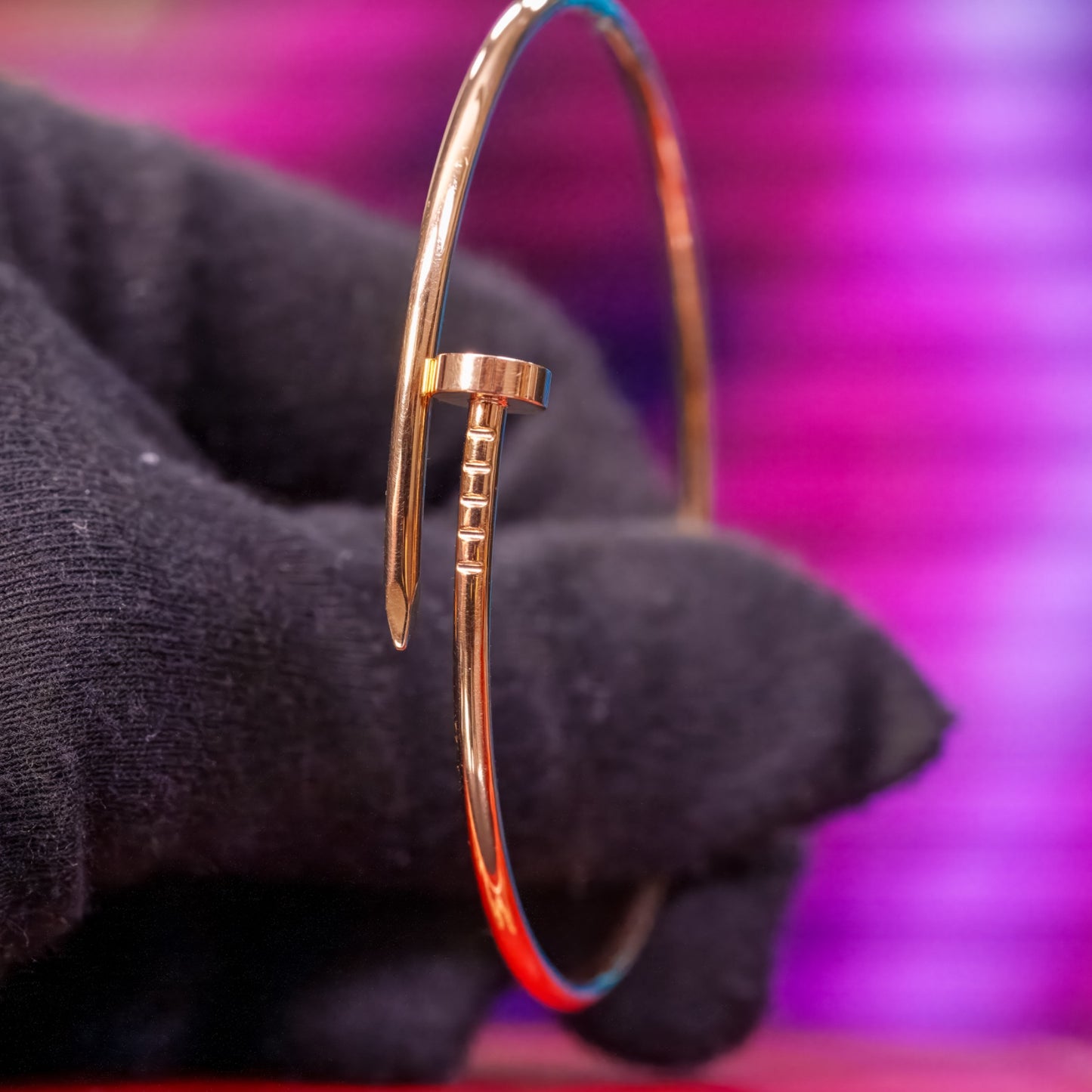 Cartier Rose Gold Juste Un Clou Bracelet 19cm