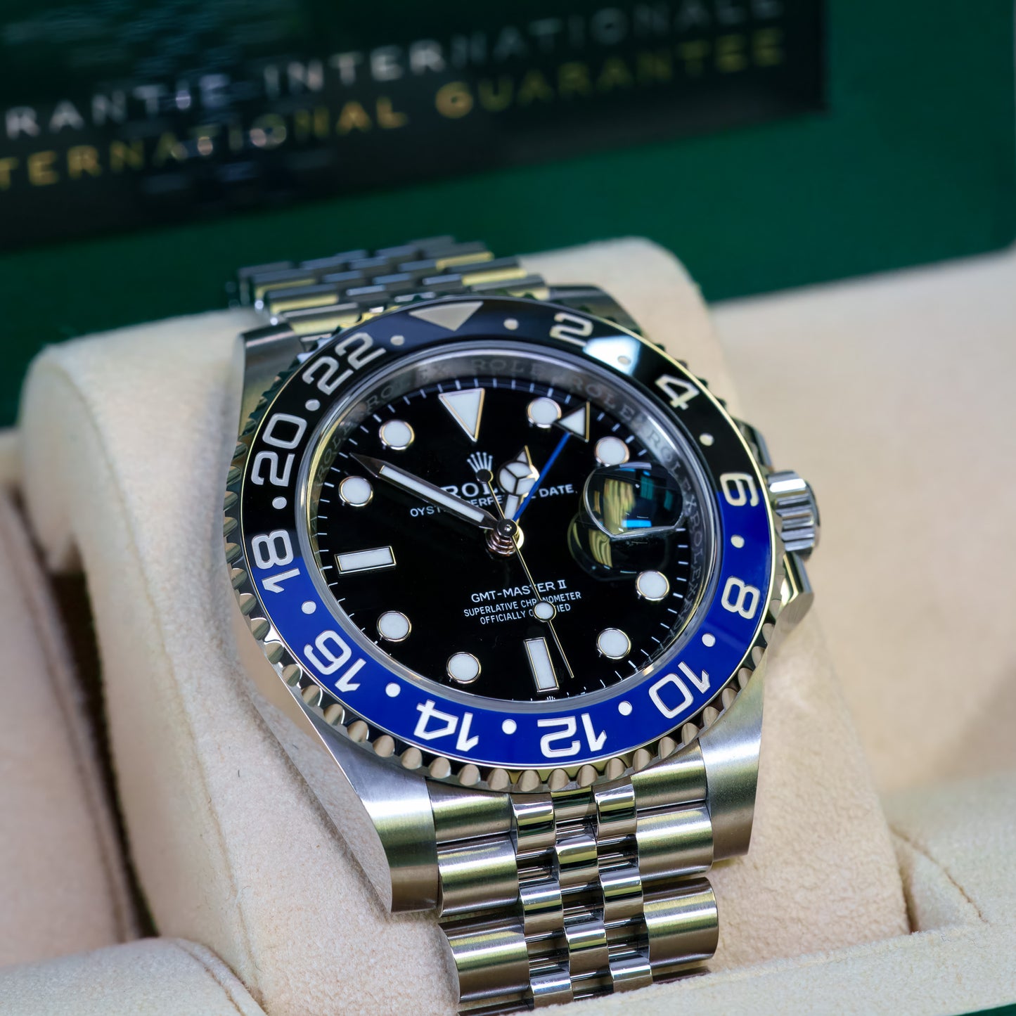 Rolex GMT Master II "Batgirl" 126710BLNR