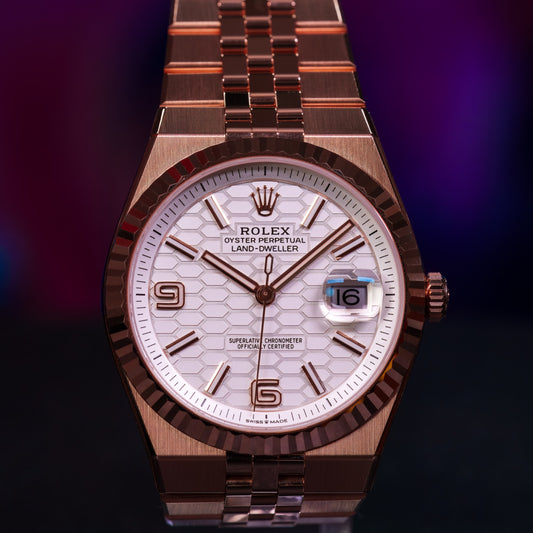 Rolex LandDweller Rose gold - 127335