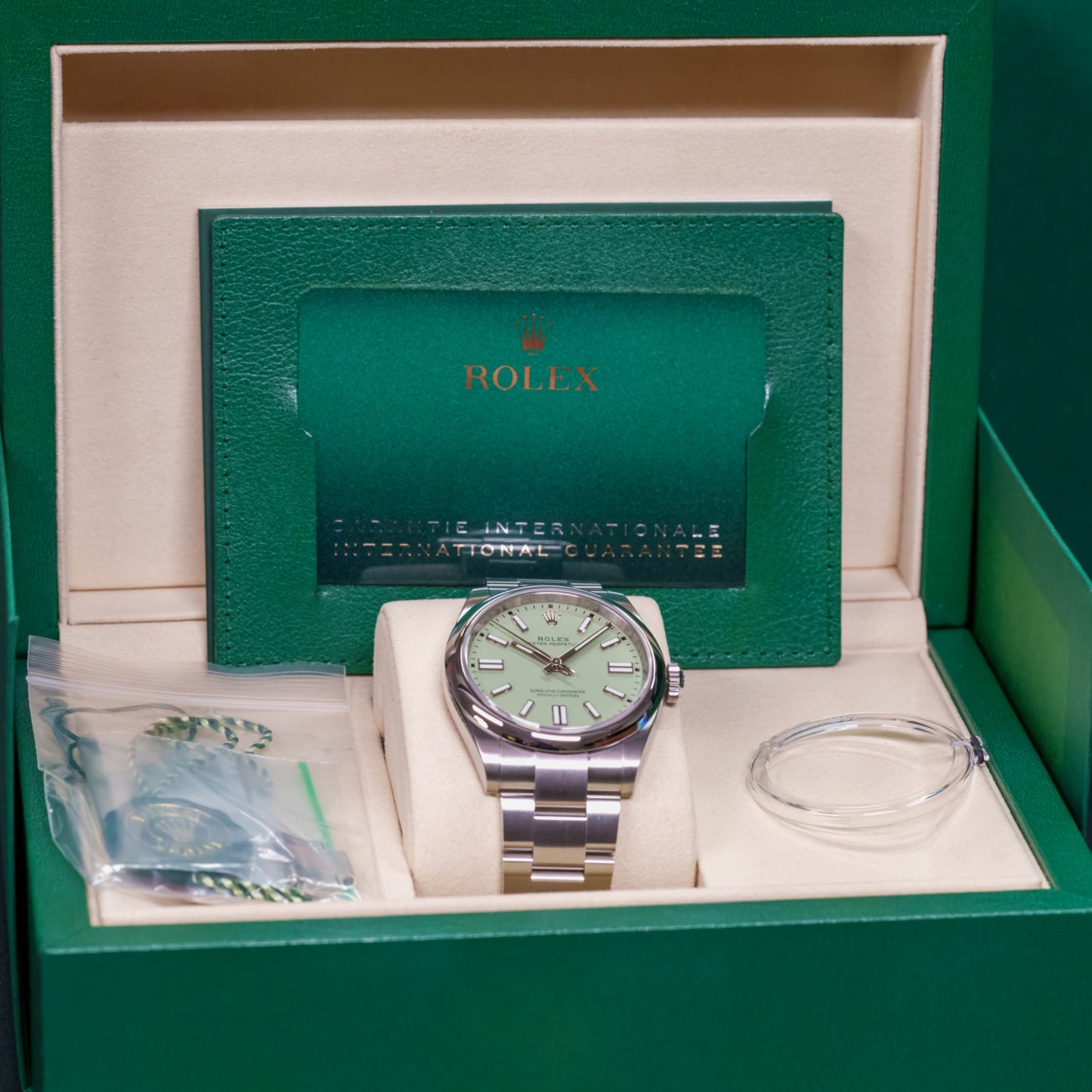 Rolex OP 41 Pistachio - 134300