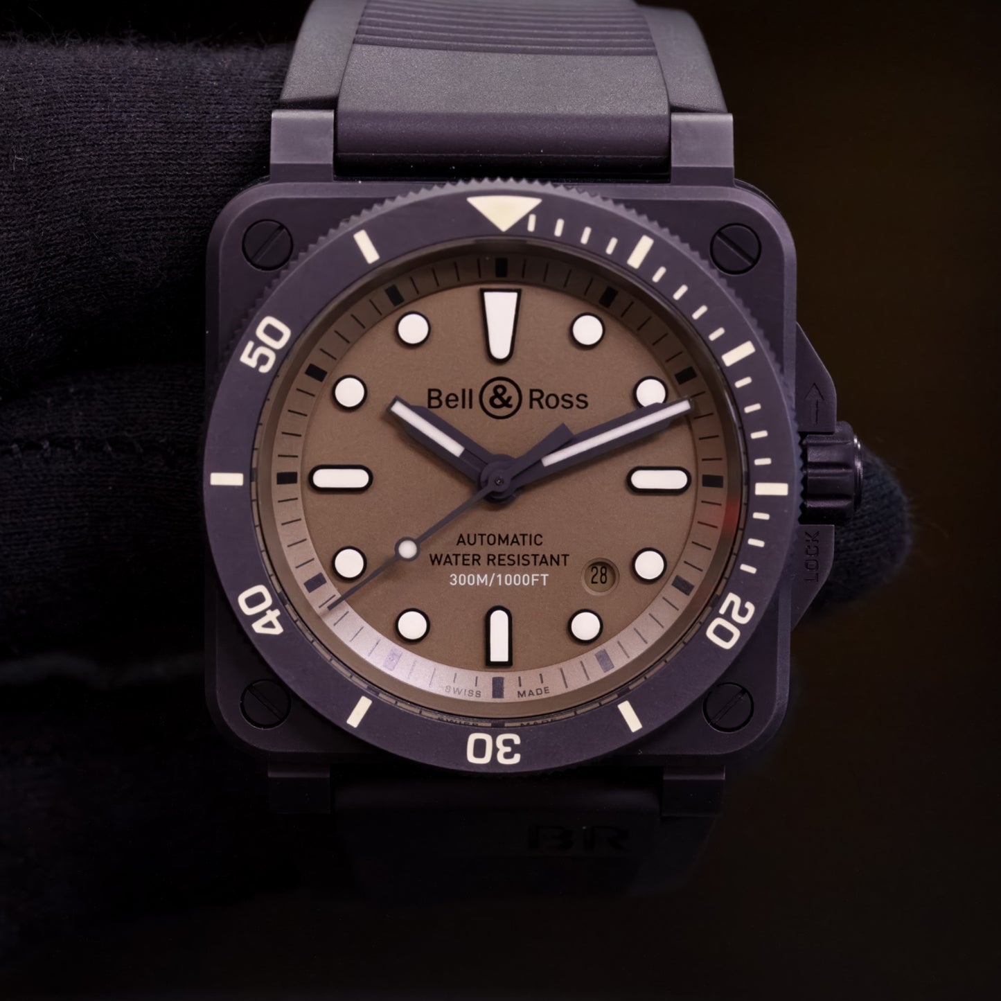 Bell & Ross Br 03-92 Diver Military Limited Edition - BR0392-D-KA-CE/SRB