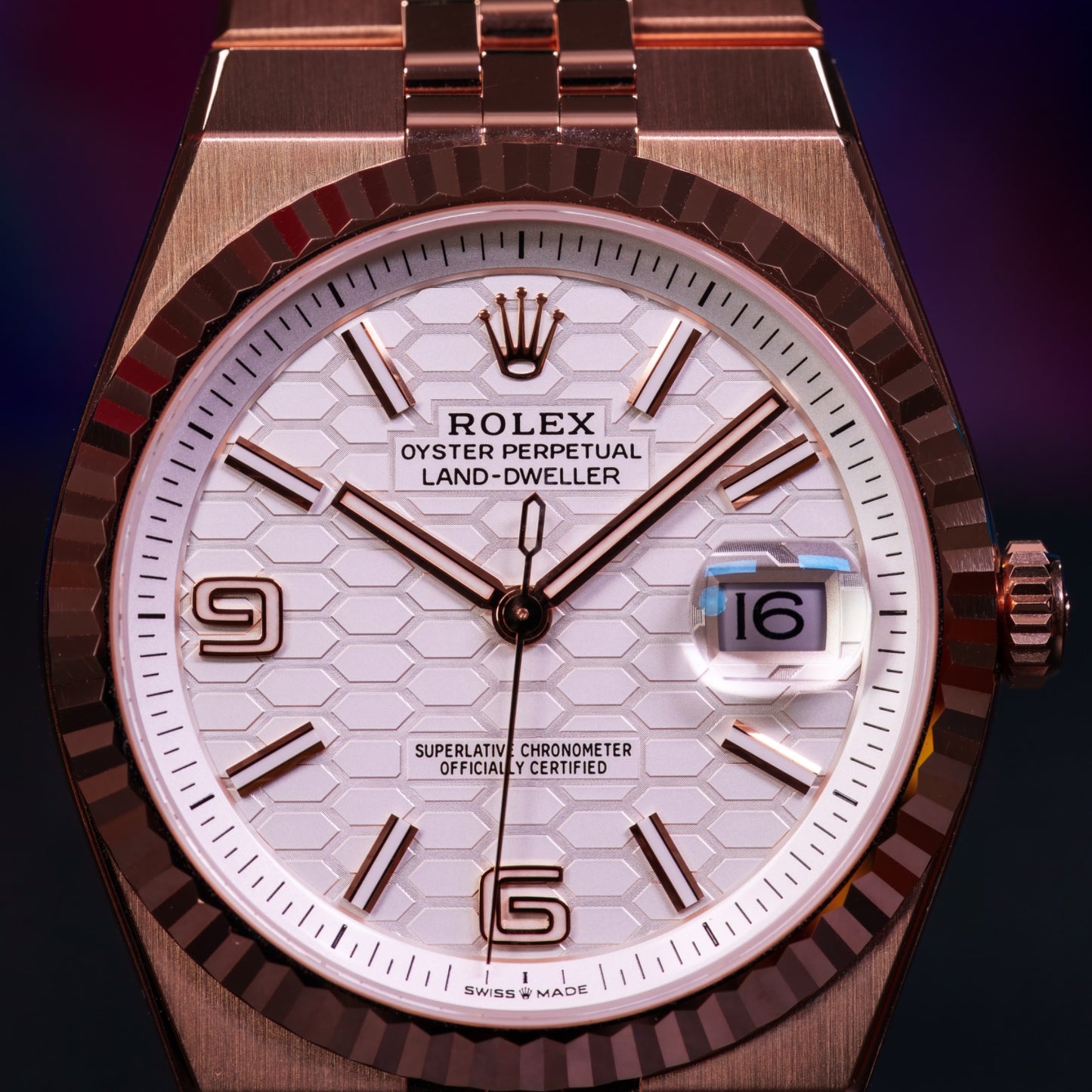 Rolex LandDweller Rose gold - 127335