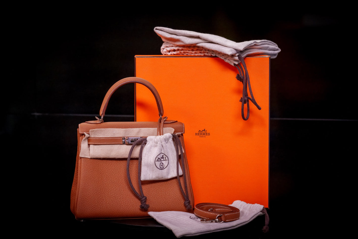 Hermes Kelly 25 Gold