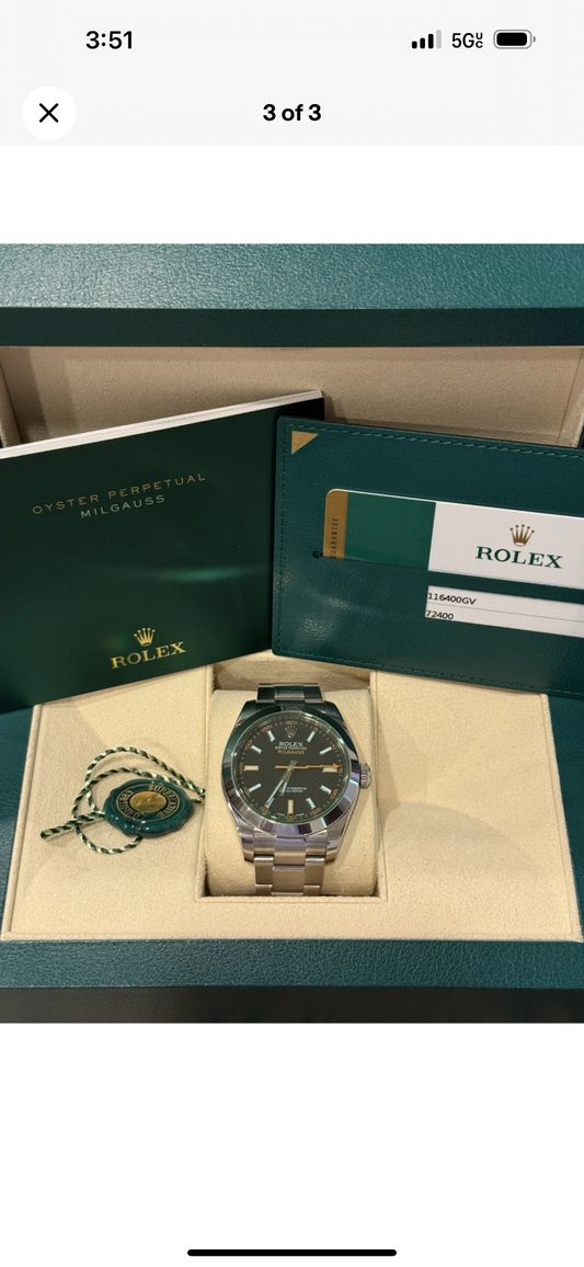 Rolex Milgauss - 116400GV