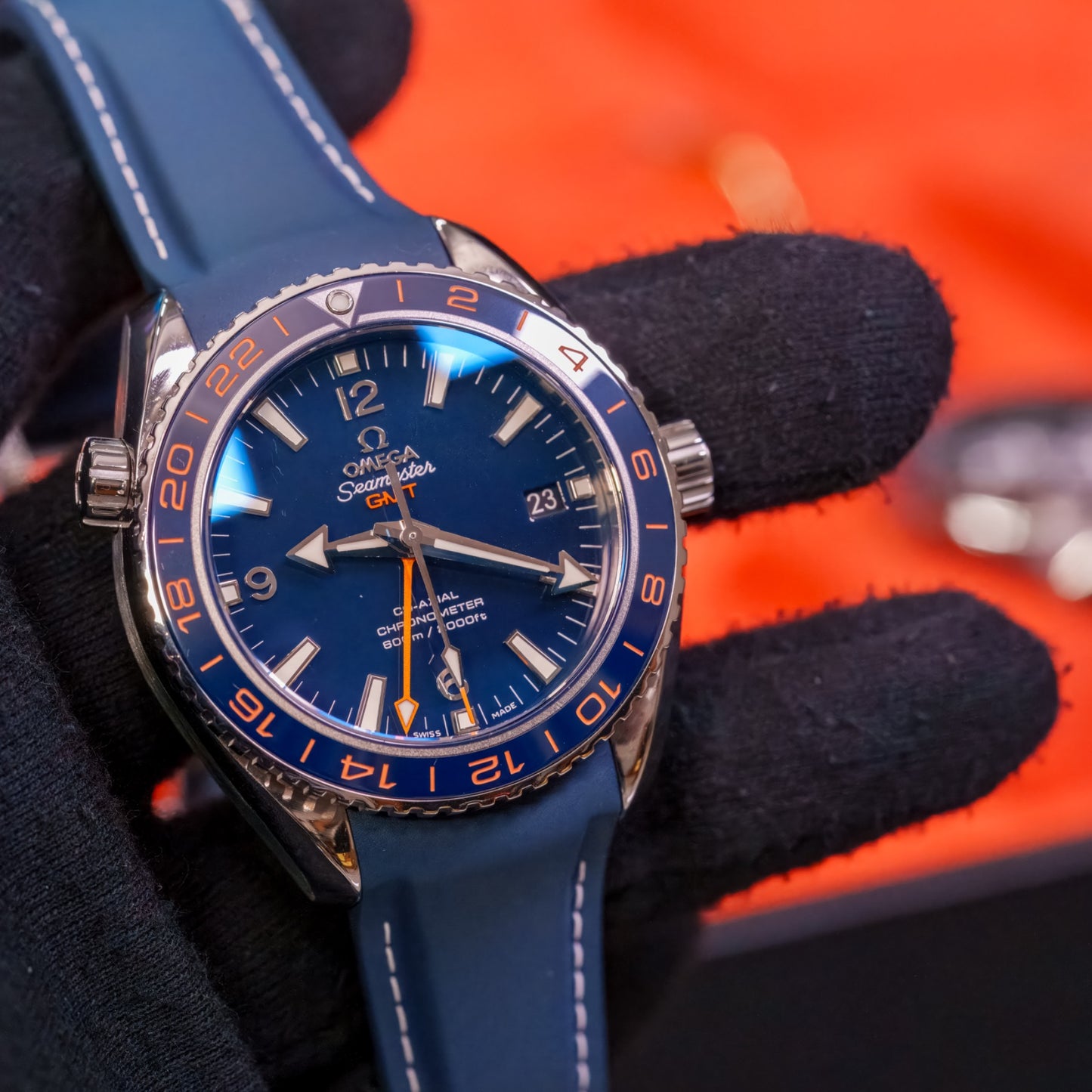 Omega Seamaster Planet Ocean Gmt - 232.32.44.22.03.001