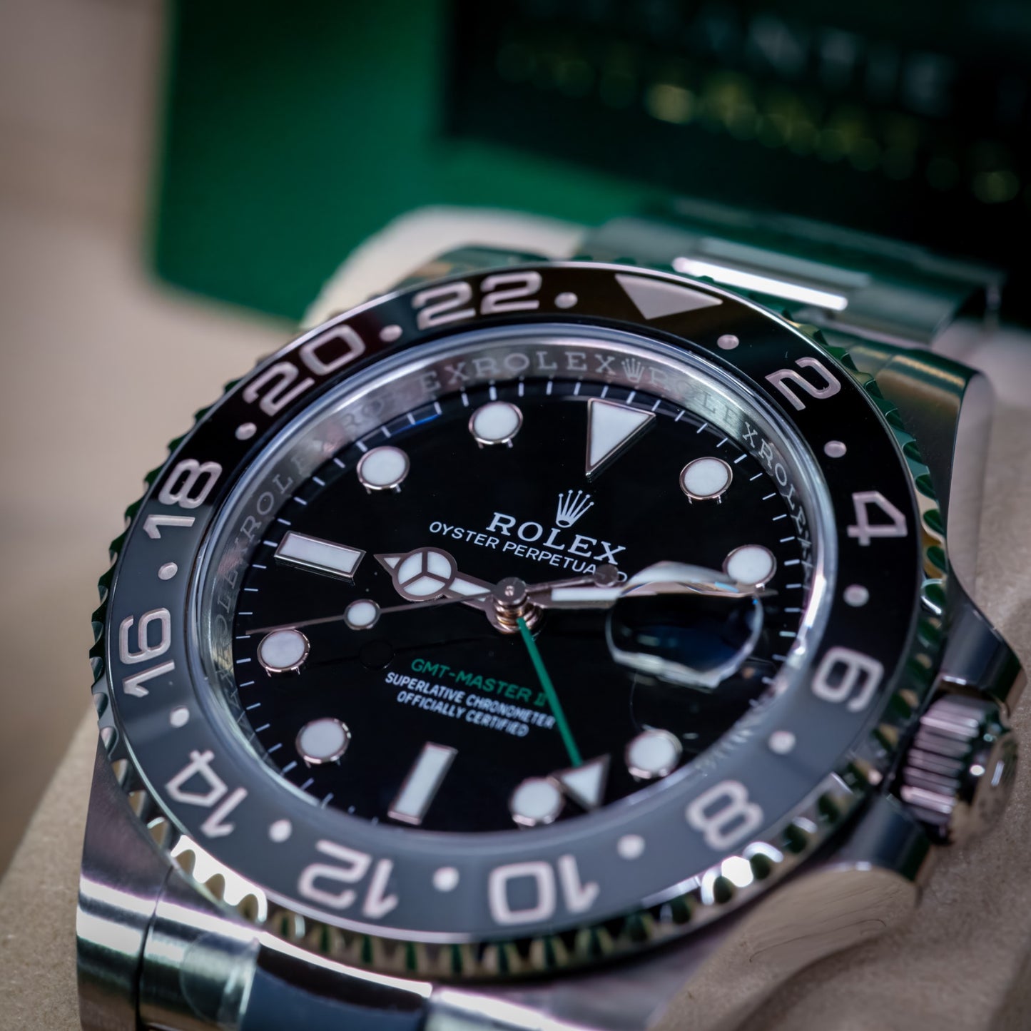 Rolex GMT Master II Bruce Wayne - 126710GRNR