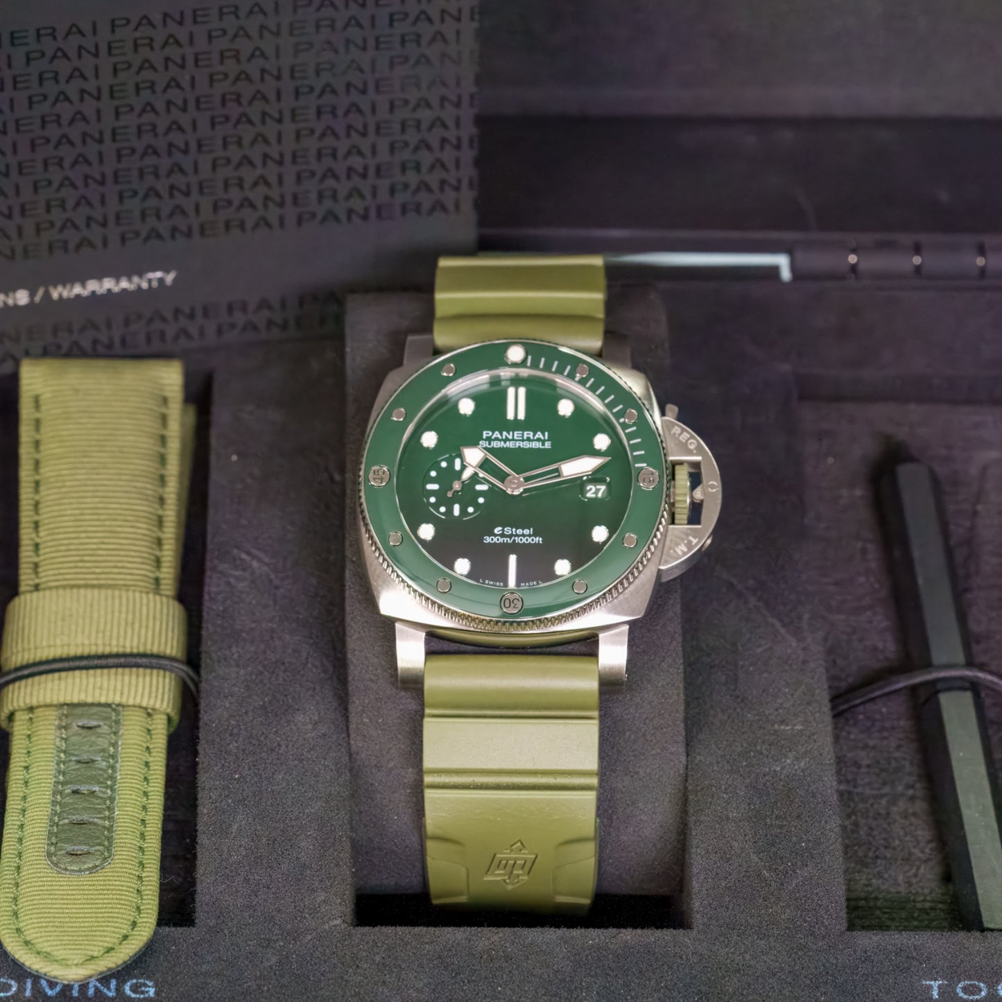 Panerai Submersible Quarantaquattro Verde - PAM01287