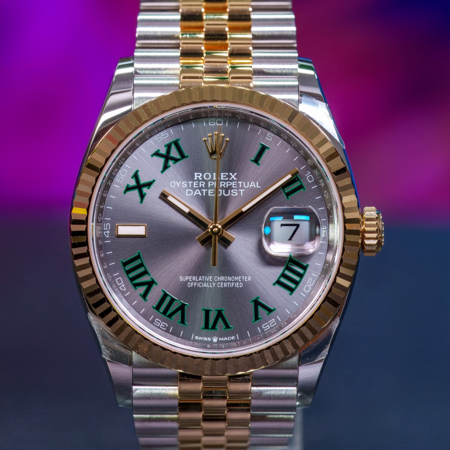 Rolex Datejust 36 Wimbledon Dial 36mm - 126233