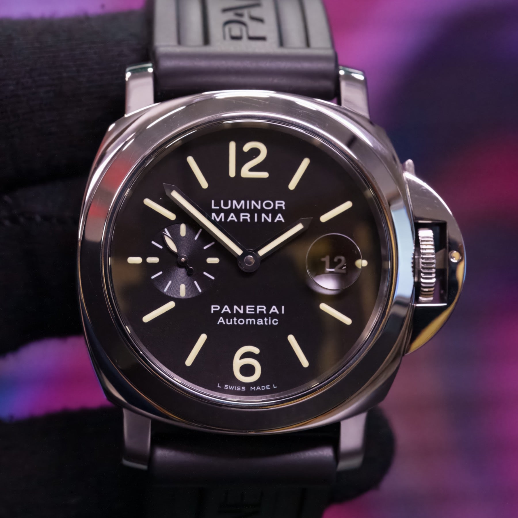 〇PANERAI LuminorMarina PAM00104 ベルト 8174 Panerai Luminor Marina - PAM00104 – Only Chrono