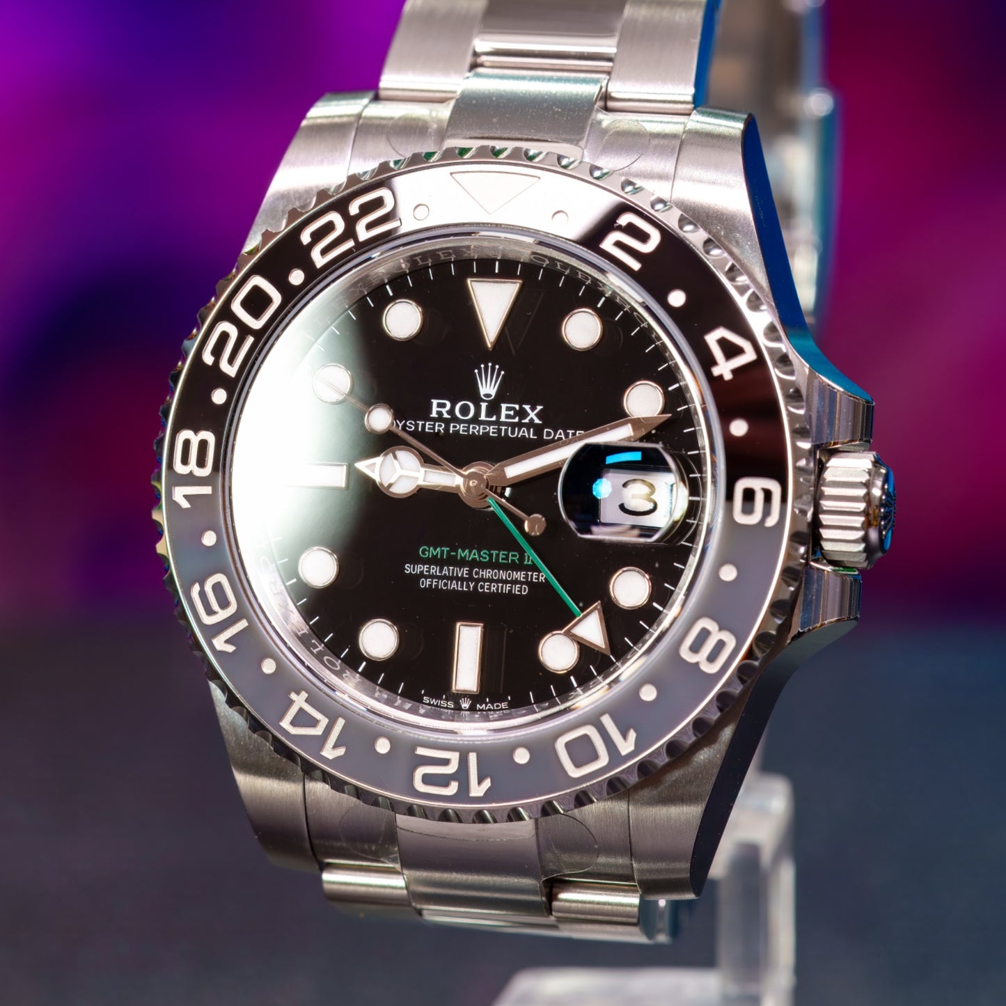 Rolex GMT Master II Bruce Wayne - 126710GRNR