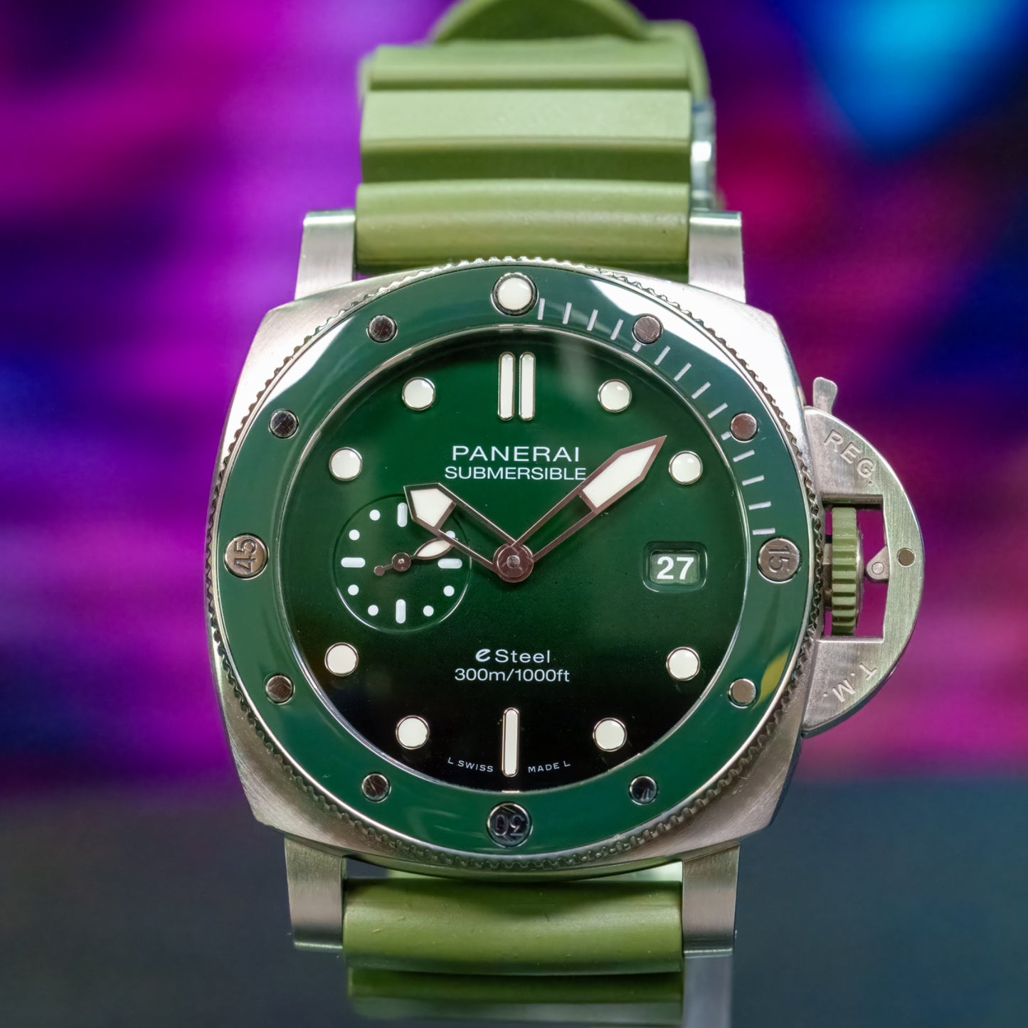 Panerai Submersible Quarantaquattro Verde - PAM01287