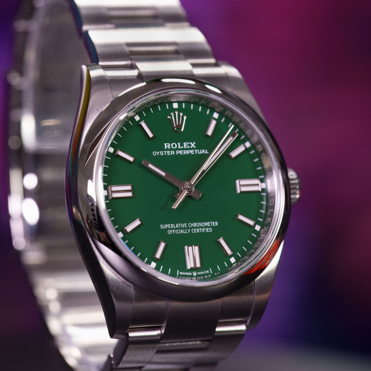 Rolex Oyster Perpetual 36 Green - 126000