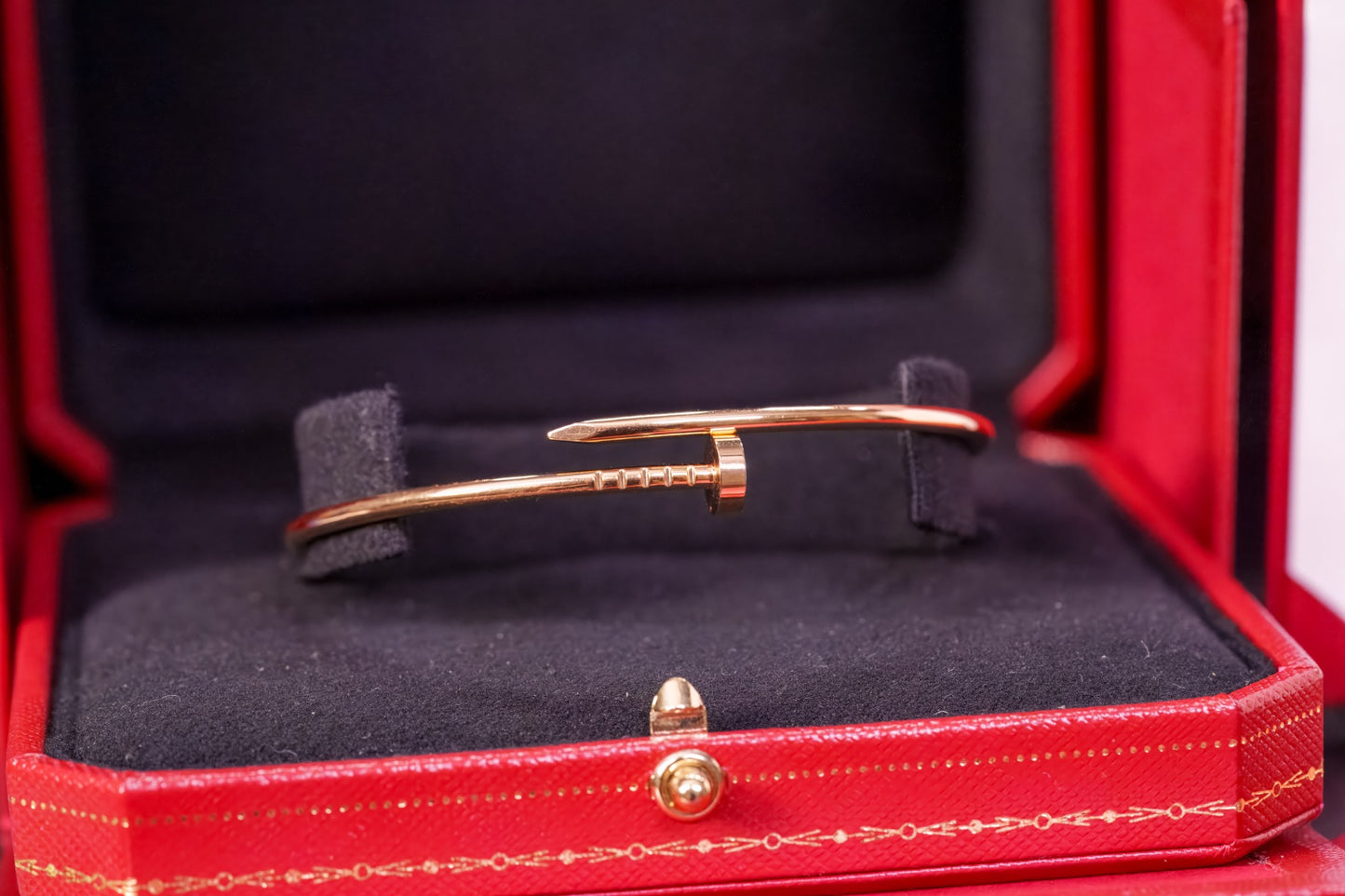 Cartier Rose Gold Juste Un Clou Bracelet 19cm