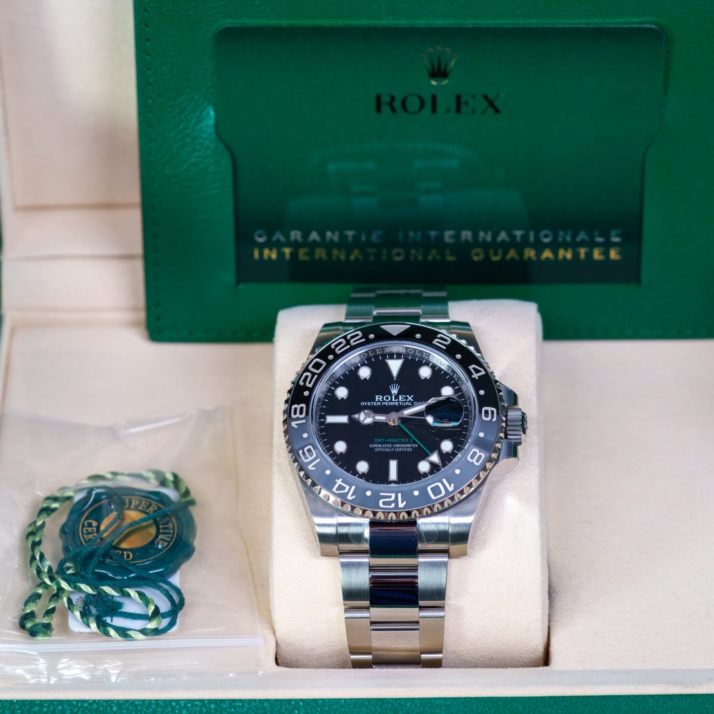 Rolex GMT Master II Bruce Wayne - 126710GRNR