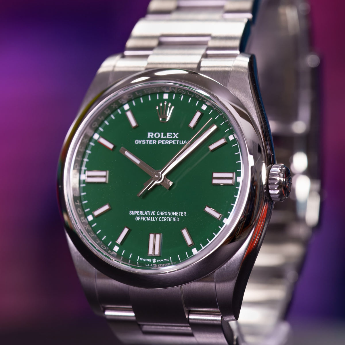 Rolex Oyster Perpetual 36 Green - 126000