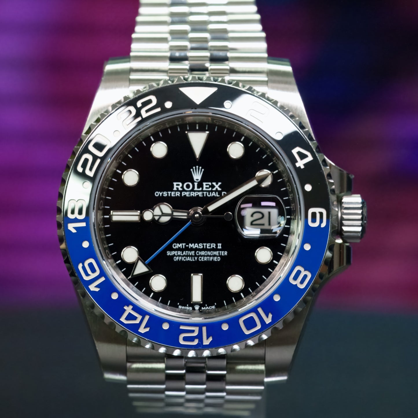Rolex GMT-Master II Batgirl- 126710BLNR