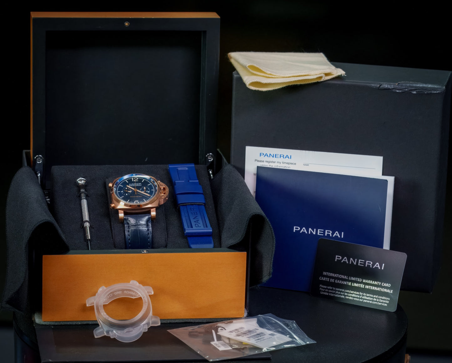 Panerai Luminor Blu Notte Goldtech- PAM01111