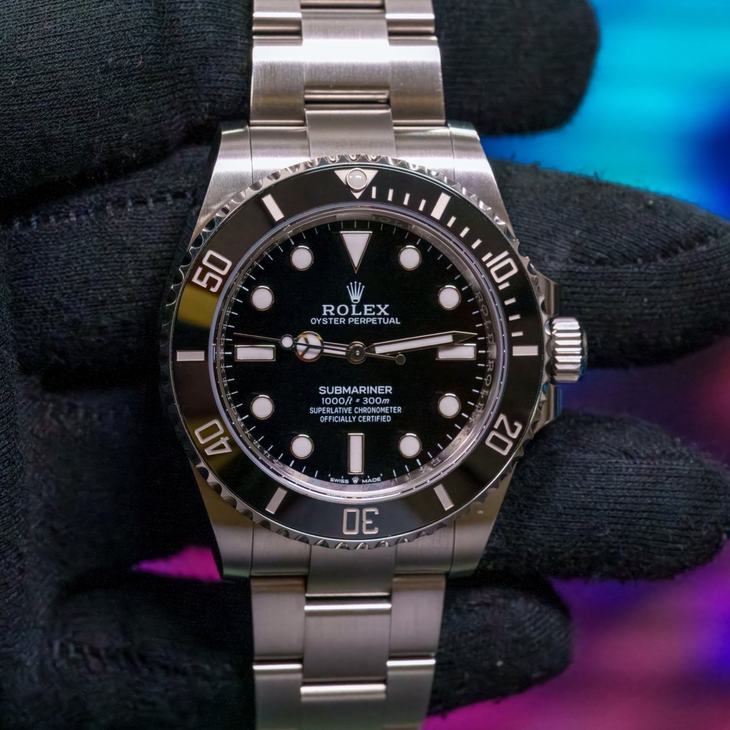 Rolex Rolex Submariner 41mm No-date Black Watch  - 124060LN