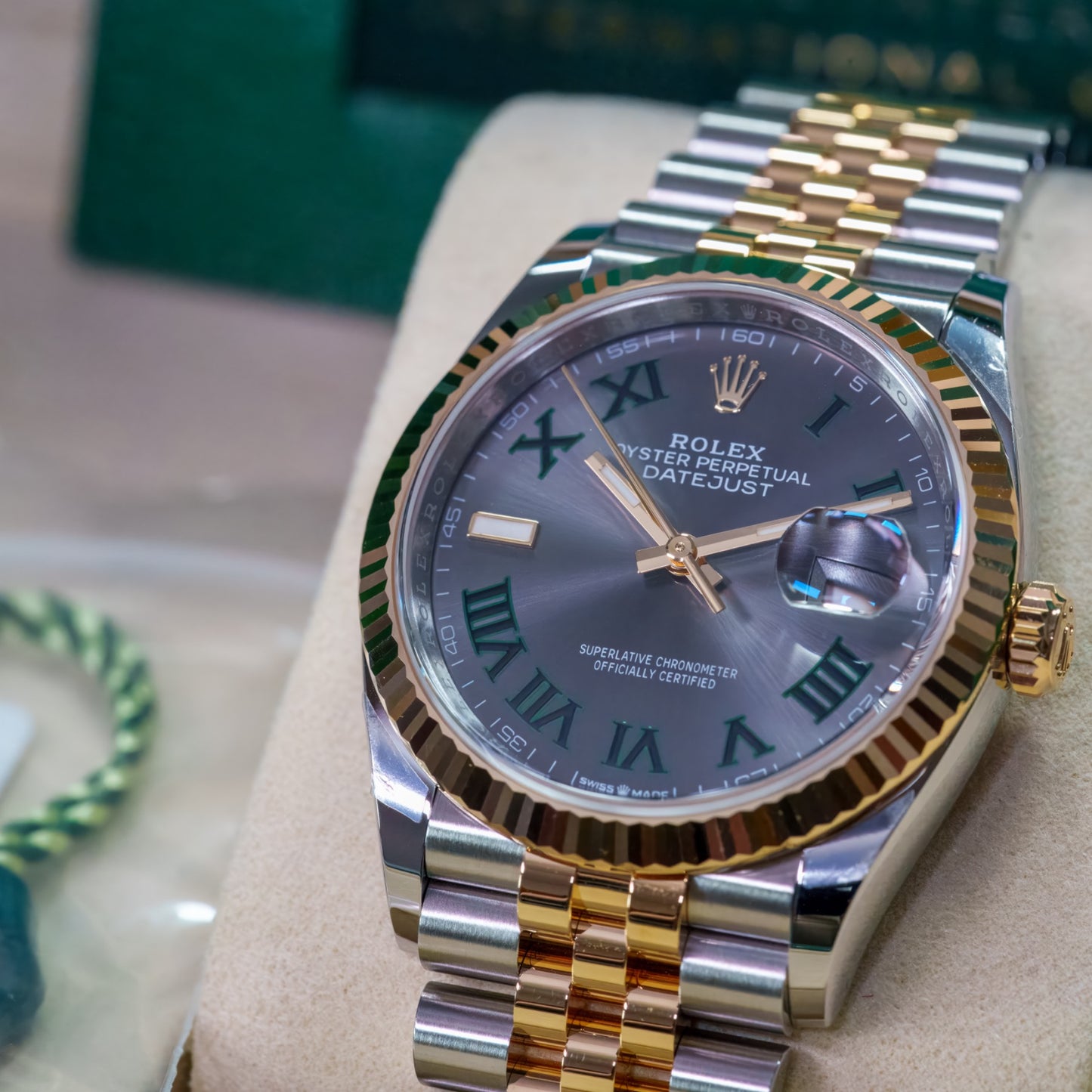 Rolex Datejust 36 Wimbledon Dial 36mm - 126233