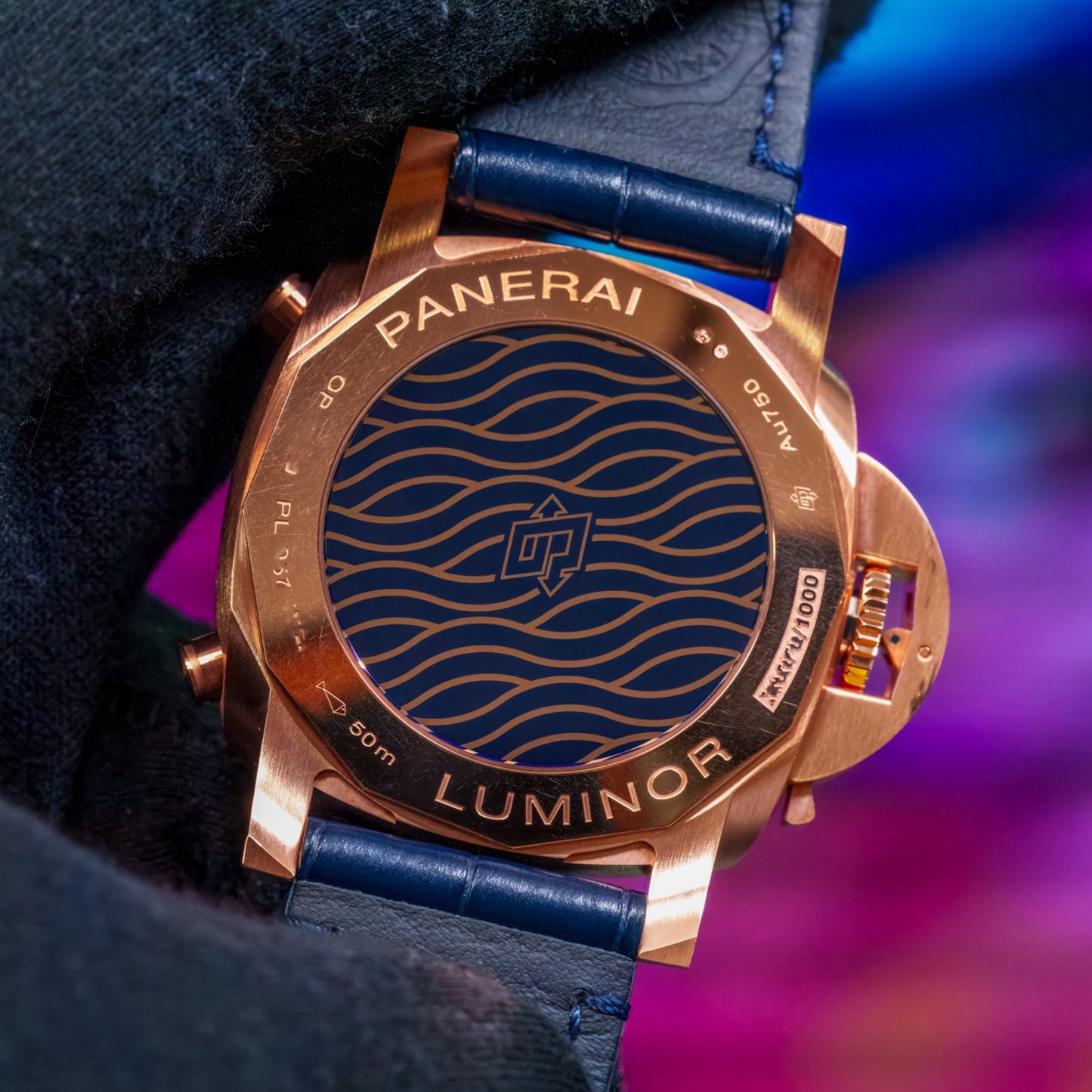 Panerai Luminor Blu Notte Goldtech- PAM01111