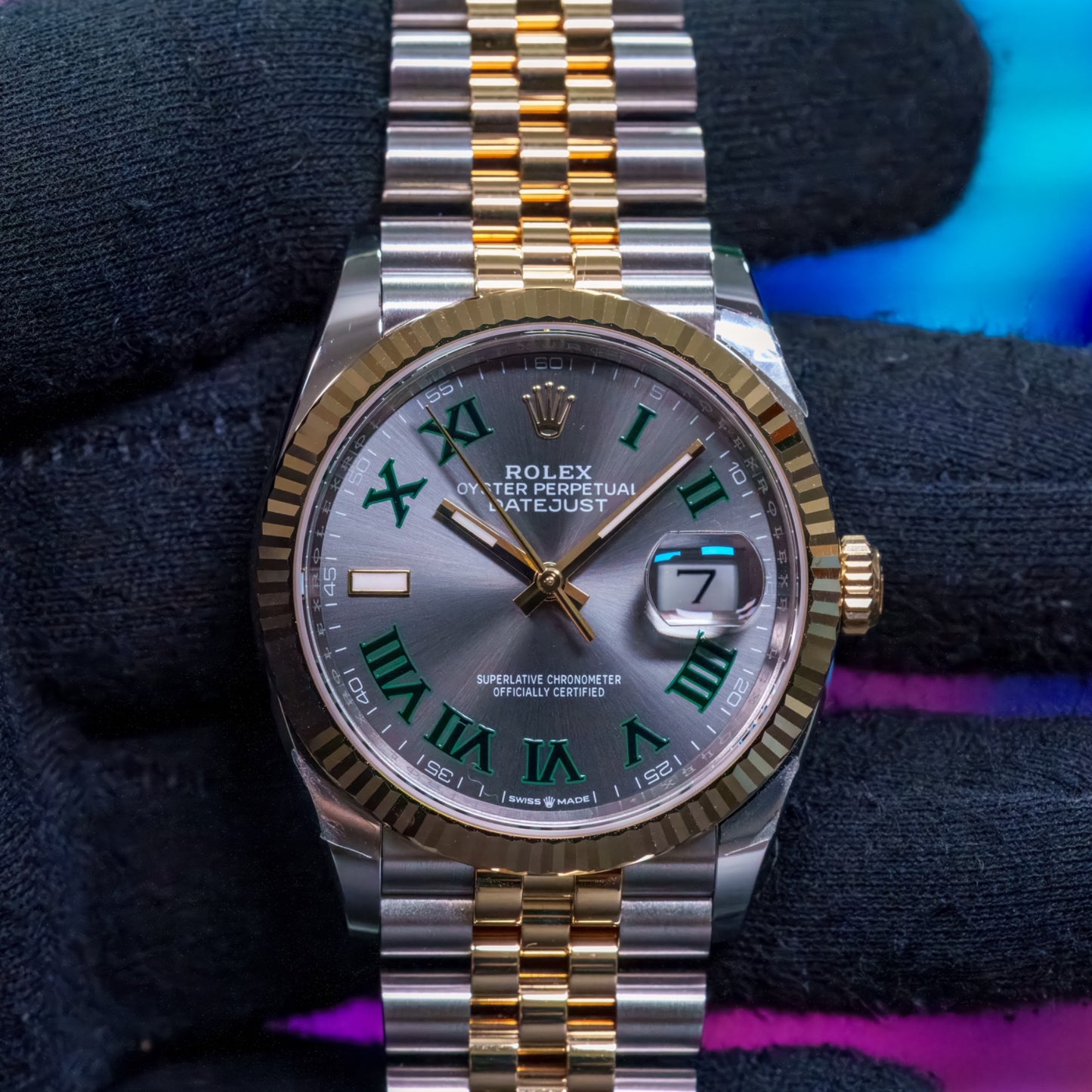 Rolex Datejust 36 Wimbledon Dial 36mm - 126233