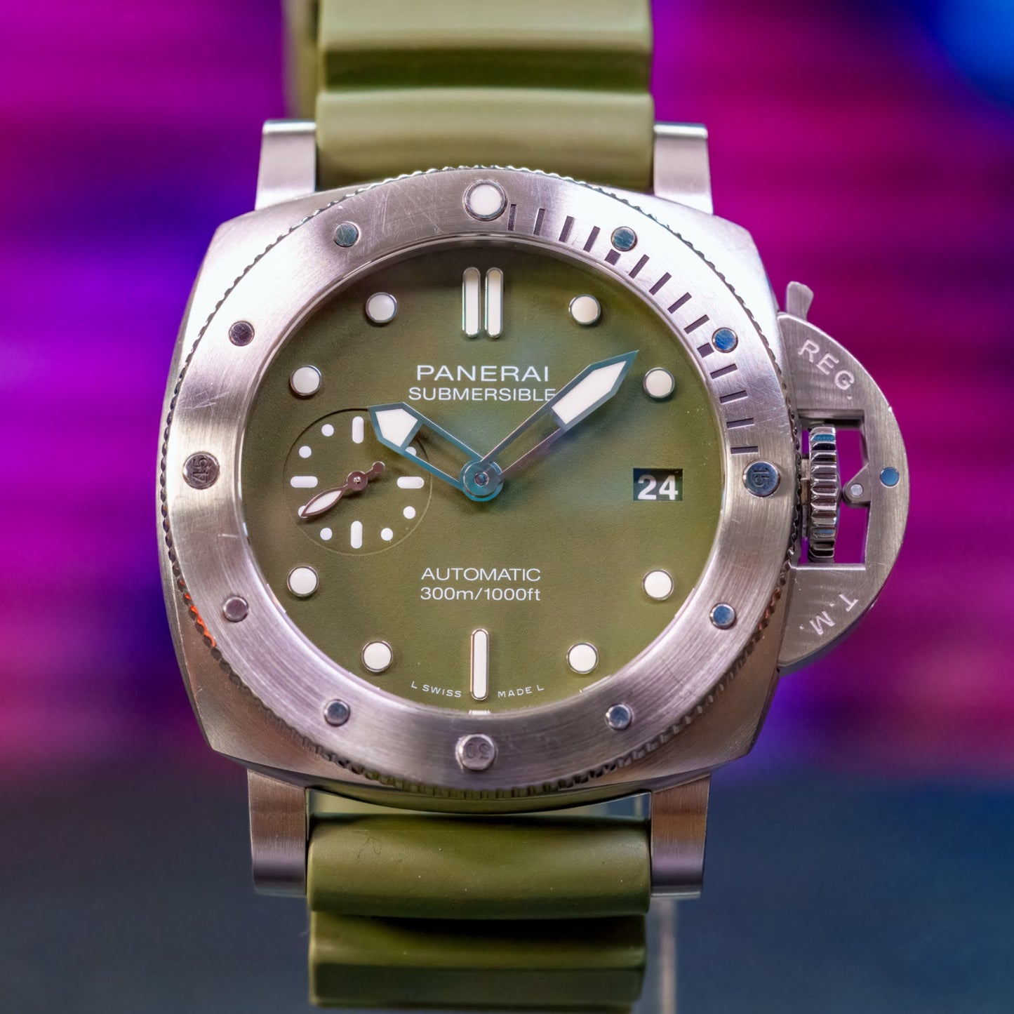 Panerai Luminor Submersible Verde - PAM01055