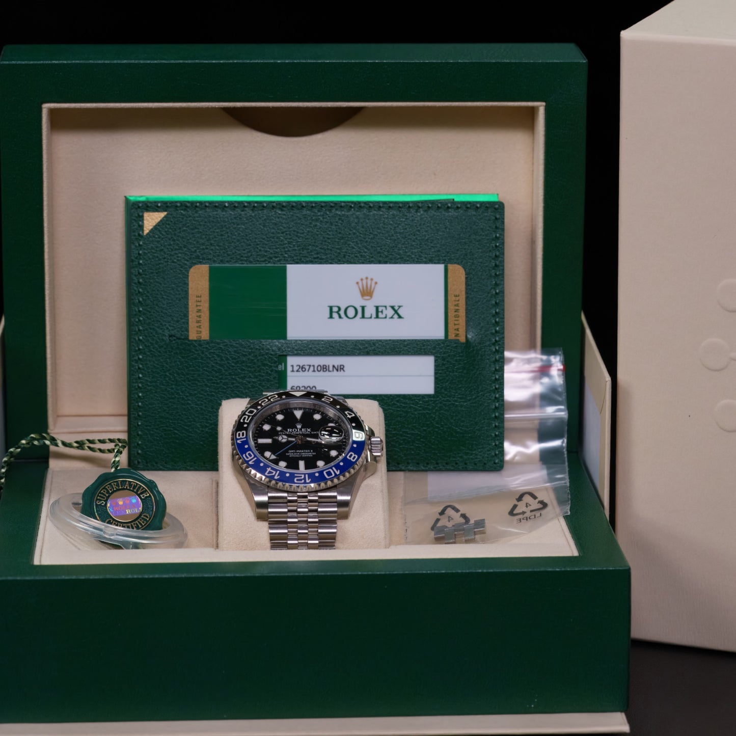 Rolex GMT-Master II Batgirl- 126710BLNR