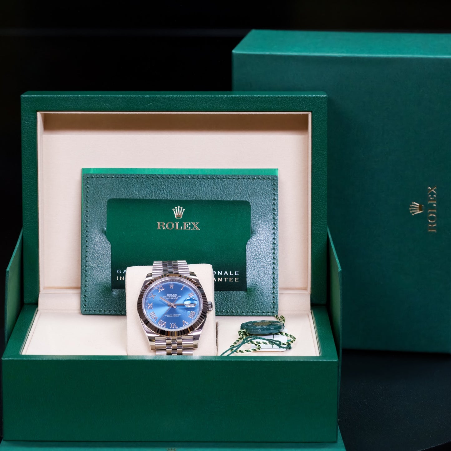 Rolex Datejust 41 Azure Blue Roman - 126334